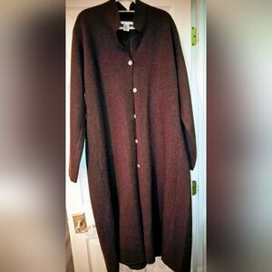 Vintage NWOT Jillian Jones Wool DUSTER Full Length